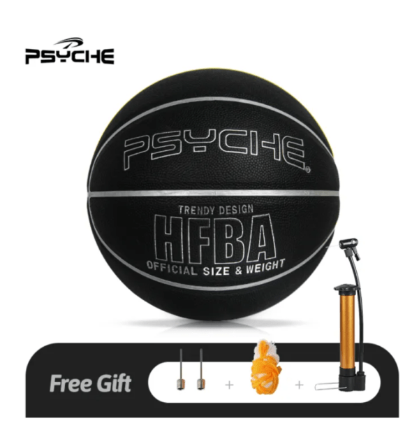 Psyche Original Basketball Ball Official Size 7 PU Authentic Street Game Match Ball Indoor Outdoor 29.5" Bola Basketball