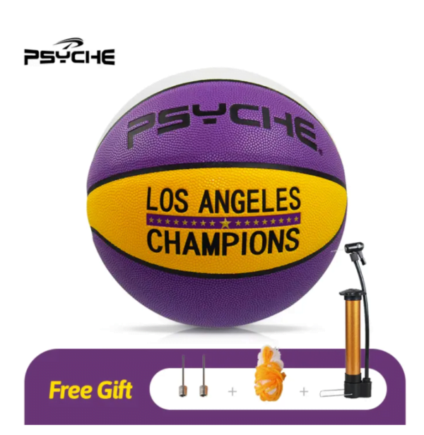 Psyche Original Basketball Ball Official Size 7 PU Authentic Street Game Match Ball Indoor Outdoor 29.5" Bola Basketball