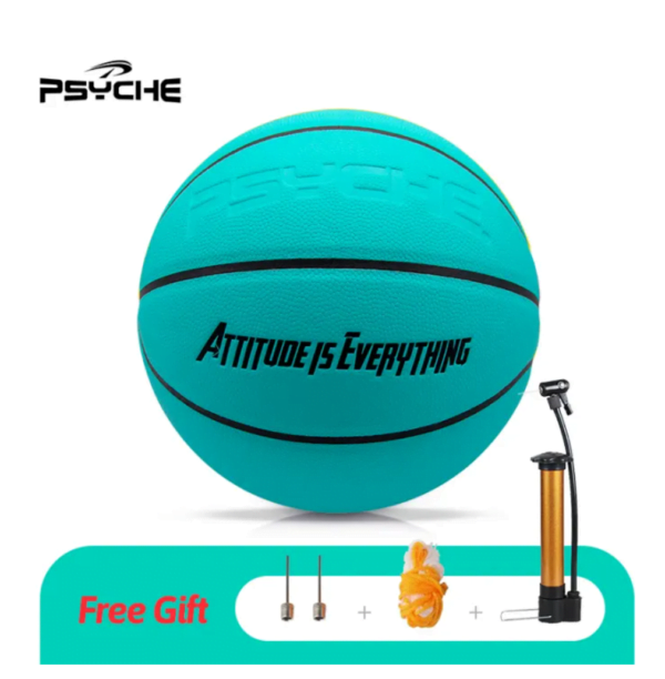 Psyche Original Basketball Ball Official Size 7 PU Authentic Street Game Match Ball Indoor Outdoor 29.5" Bola Basketball