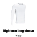 Right arm long White