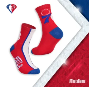 NBA Team Fashion Socks with Embroidery