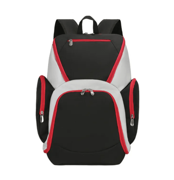 TINYAT Large Basketball Backpack Bag with Ball Compartment and Shoe Pocket Outdoor Sports Equipment Bag