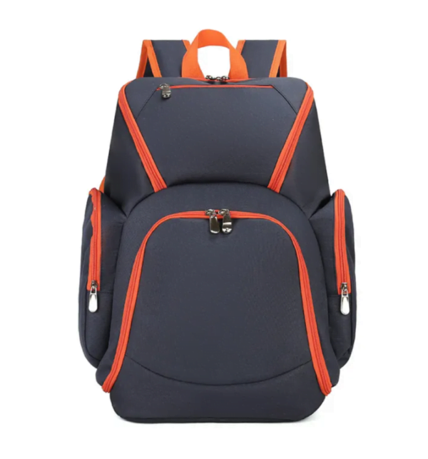 TINYAT Large Basketball Backpack Bag with Ball Compartment and Shoe Pocket Outdoor Sports Equipment Bag