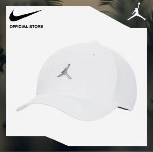 Screenshot 2024-07-17 120834 Jordan Rise Cap Adjustable Hat - White