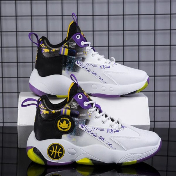 Basketball Shoes Men's Teenager Basketball Sneakers Non Slip Basketball Trainers Sports Shoes for Men Indoor and Outdoor