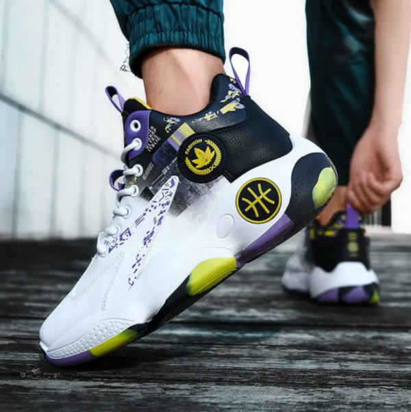 Basketball Shoes Men's Teenager Basketball Sneakers Non Slip Basketball Trainers Sports Shoes for Men Indoor and Outdoor