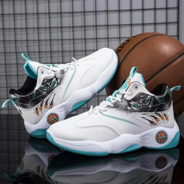 High-Quality Fashion Trending Sports Silp-on Rubber New Style Highcut Man's Korean Basketball Shoes For Men Size 39-45