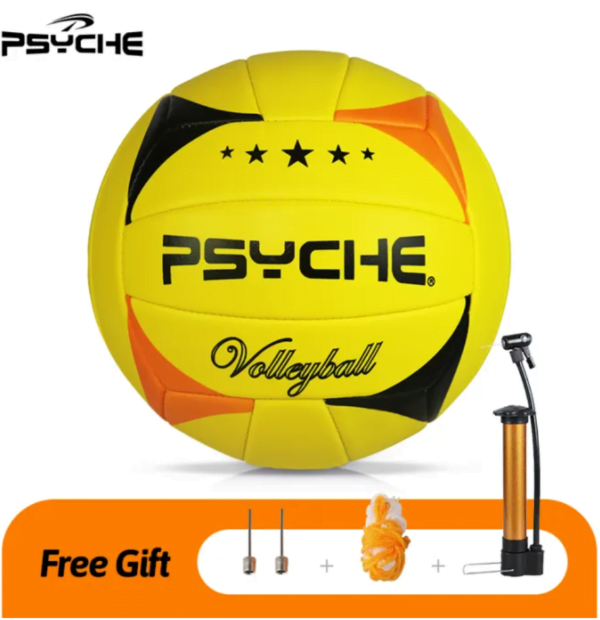 Psyche Volleyball Ball Original Size 5 Soft Indoor Outdoor Kids Adults Beach Velleyball Ball