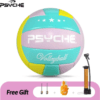 Psyche Volleyball Ball Original Size 5 Soft Indoor Outdoor Kids Adults Beach Velleyball Ball