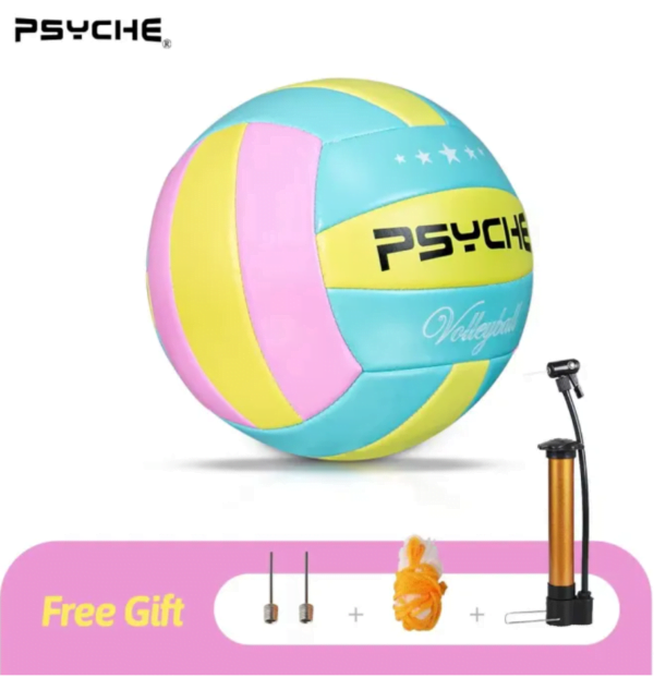 Psyche Volleyball Ball Original Size 5 Soft Indoor Outdoor Kids Adults Beach Velleyball Ball